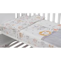 Saco cuna león, bajera ajustable, cremallera a ambos lados INTERBABY, 120x60 cm