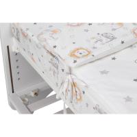Saco cuna león, bajera ajustable, cremallera a ambos lados INTERBABY, 120x60 cm