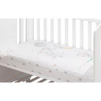 Saco cuna elefante, bajera ajustable cremallera a ambos lados INTERBABY, 120x60 cm