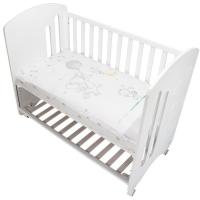 Saco cuna elefante, bajera ajustable cremallera a ambos lados INTERBABY, 120x60 cm