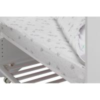 Saco cuna elefante, bajera ajustable cremallera a ambos lados INTERBABY, 120x60 cm