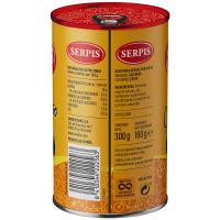 Aceituna negra con hueso SERPIS, lata 160 g