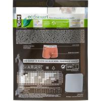 Bóxer hombre algodón elástico, blanco/negro talla M DIM, pack 2 uds