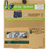 Bóxer de tela hombre algodón orgánico, surtido azul talla L DIM, pack 2 uds