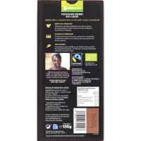 Chocolate negro 85% bio INTERMON OXFAM, tableta 100 g