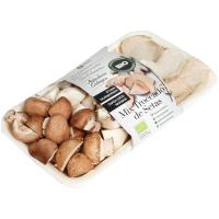 Troceado de setas ecológicas, bandeja 250 g