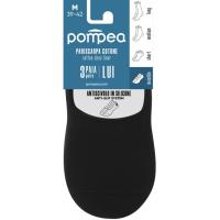 POMPEA gizonezko oin babeslea, lisoa, beltza, 39/42 neurria, 3 pare