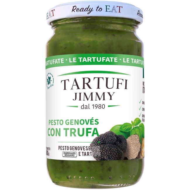Salsa pesto con trufa TARTUFI JIMMY, frasco 180 g