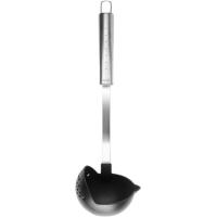 Cacillo con escurridor intense, acero inoxidable y nylon IBILI, 1 ud