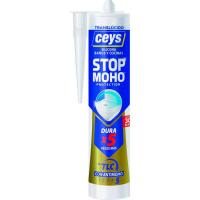 CEYS stop lizuna sukalde eta bainugeletarako silikona, kolore zeharrargia, 280 ml