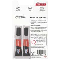 Adhesivo Super glue-3 power gel duo, flexible, resistente a golpes LOCTITE, 3+3 gr