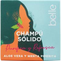 BELLE ile koipetsurako xanpu solidoa, kutxa 50 g