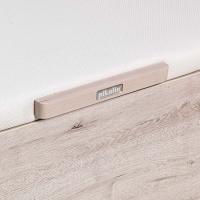 Canapé abatible madera al suelo 3D 135x190 Glaciar PIKOLIN