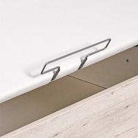 Canapé abatible madera al suelo 3D 135x190 Glaciar PIKOLIN