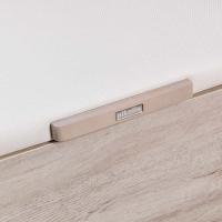 Canapé abatible madera 3D al suelo 180x190doble tapa glaciar PIKOLIN
