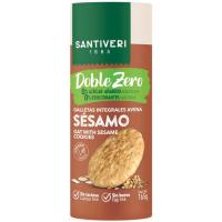 Galletas de sésamo doble zero SANTIVERI, paquete 165 g