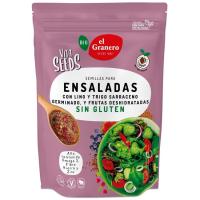 Vitaseeds lino molido con trigo bio EL GRANERO, bolsa 200 g