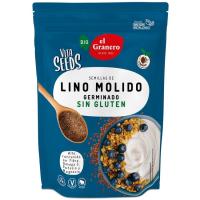 Vitaseeds lino germinado bio EL GRANERO, bolsa 200 g