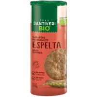 Galletas de espelta bio SANTIVERI, paquete 190 g