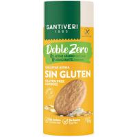 Galletas sin gluten doble zero SANTIVERI, caja 190 g