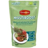 Semillas molidas de cáñamo bio LINWOODS, bolsa 200 g