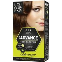 Tinte crema gel marrón chocolate N.64 LLONGUERAS, caja 1 ud