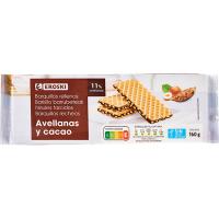 EROSKI txokolate eta hurrezko barkilloa, paketea 160 g