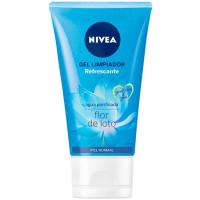 Gel limpiador facial refrescante al agua NIVEA, tubo 150 ml