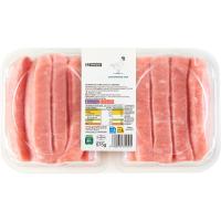 Longaniza de pollo EROSKI, bandeja 575 g