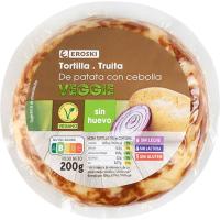 EROSKI VEGGIE arrautzarik gabeko tortilla tipuladuna, 1 ale, 200 g