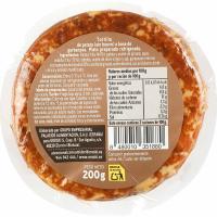 EROSKI VEGGIE arrautzarik gabeko tortilla tipuladuna, 1 ale, 200 g