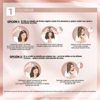 Coloración 3U castaño oscuro EXCELLENCE CREME, caja 1 ud