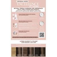 Coloración 5U castaño claro EXCELLENCE CREME, caja 1 ud