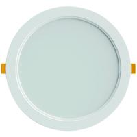 Foco Downlight blanco 24W. Luz a elegir antes de instalar SILVER ELECTRONICS, 1 ud