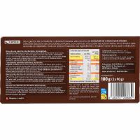 Coulant de chocolate EROSKI, pack 2x90 g