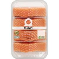 Salmón Corte Maestro x4 MOWI, bandeja 460 g