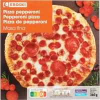 EROSKI pepperoni pizza, 345 g-ko kaxa