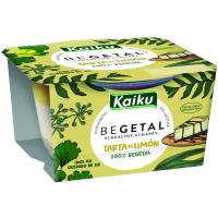 Begetal tarta de limón KAIKU, tarrina 100 g