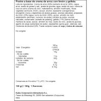 Begetal tarta de limón KAIKU, tarrina 100 g