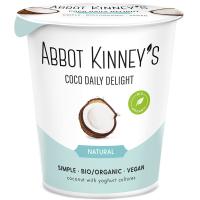 Yogur de coco bio ABBOT KINNEY'S, tarrina 350 g