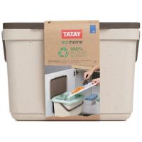 Cubo de basura ECOHOME con soporte, capacidad 6 litors TATAY, 26,5x 20,5x 18,5xcm