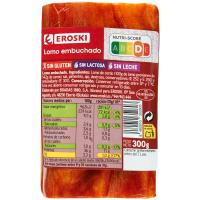 Taco de lomo EROSKI, taco 300 g