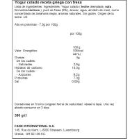 Yogur colado sabor fresa FAGE, tarrina 380 g