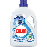 COLON SENSACIONES AZUL gel detergentea, txanbila 45 dosi