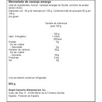 Mermelada de naranja LA VIEJA FABRICA, frasco 800 g