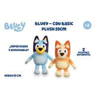 Peluche 20 cm, edad rec:+3 años, surtido ¿Cuál te llegará? BLUEY