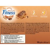 Barrita de chocolate con leche NESTLÉ FITNESS DELICE, caja 135 g