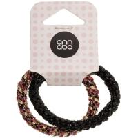 Coleteros trenzados colores mujer ANNABA, pack 2 uds