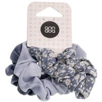ANNABA scrunchie koletero lisoa+estanpatua, sorta 2 ale
