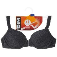 Sujetador infantil con aro y relleno, negro DIM, talla 80A